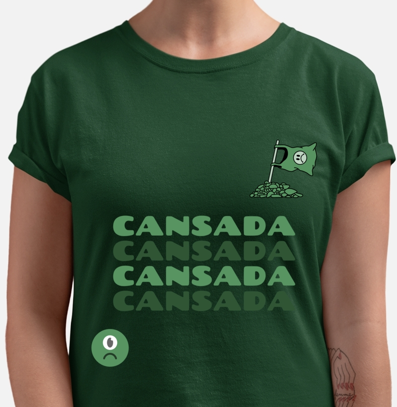 Coleção Cansadona: Bandeira Cansada