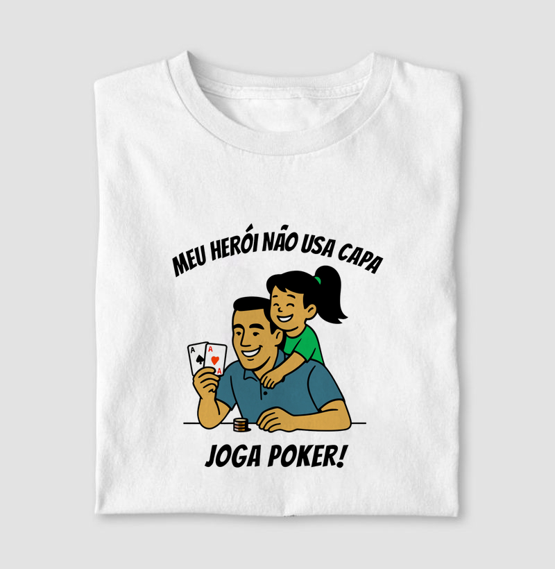Meu herói não usa capa, joga Poker