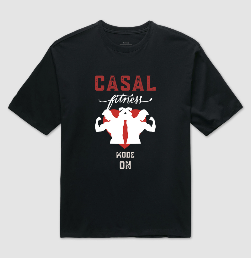 Casal fitness mode on