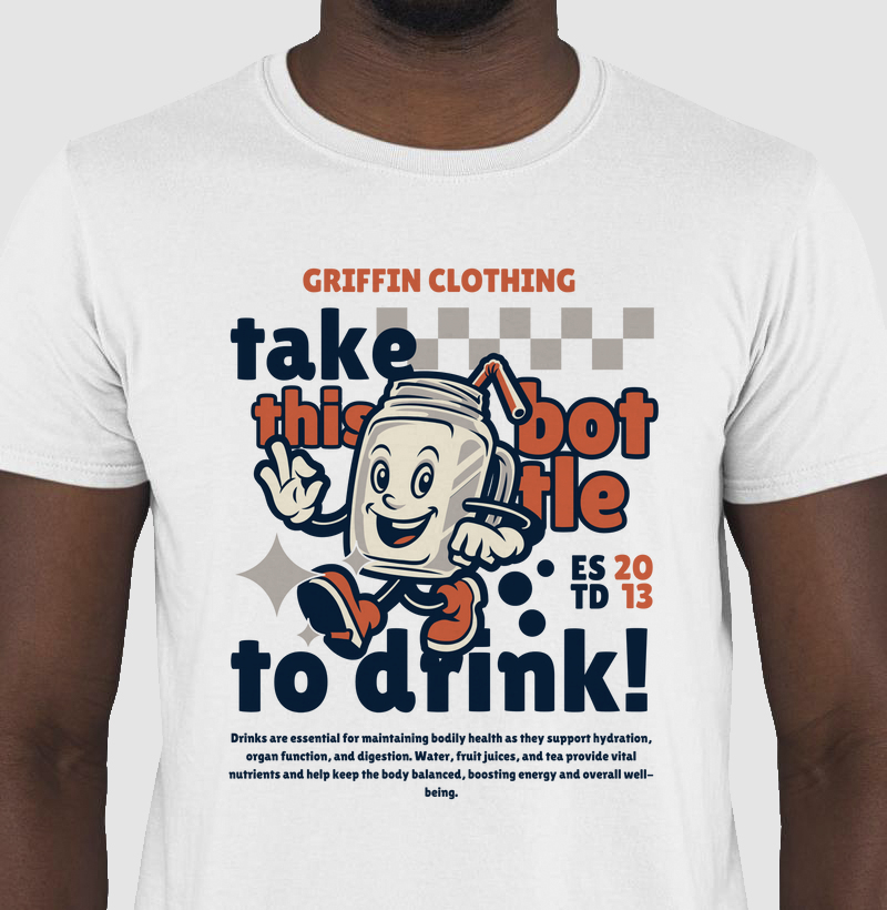 CAMISETA MASCULINA TO DRINK