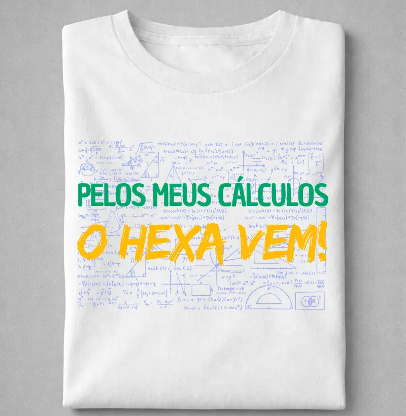 Pelos meus cálculos, O HEXA VEM!