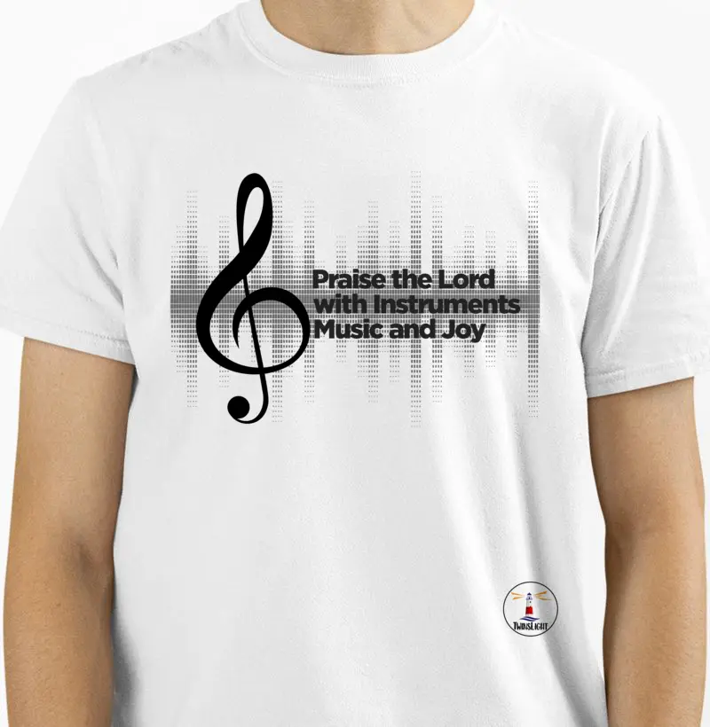 Praise the Lord with Joy camiseta qualidade Reserva