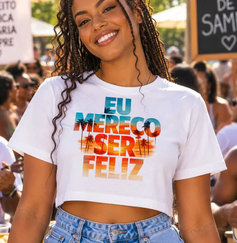 Eu mereço ser feliz - Cropped