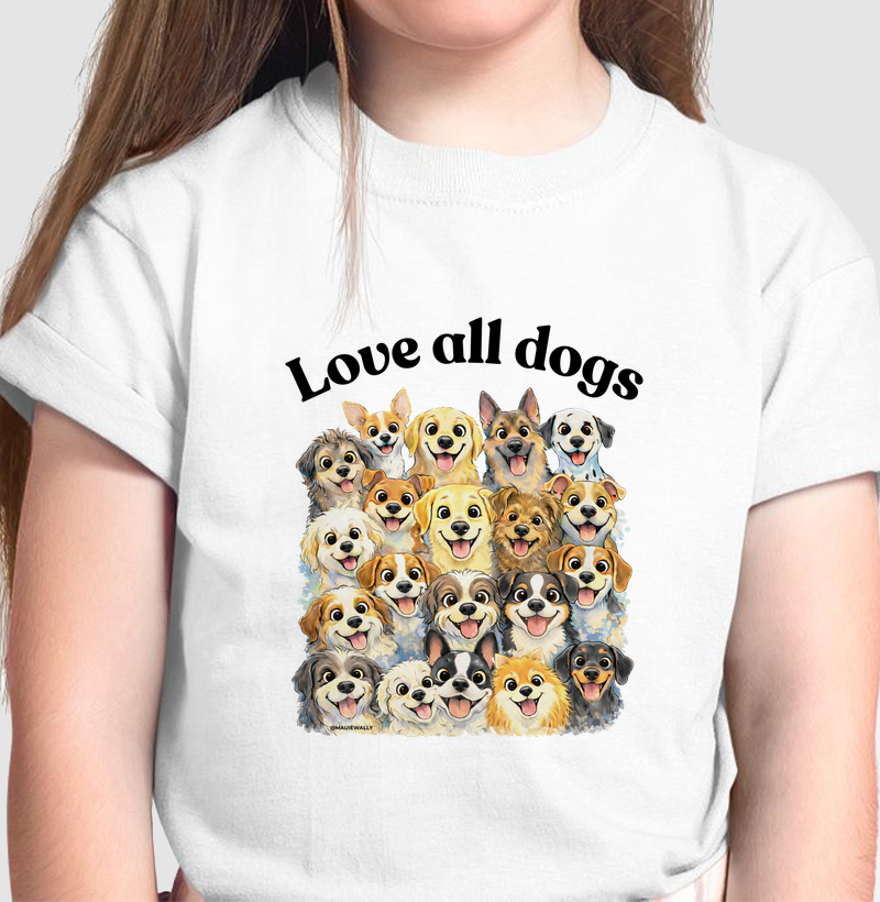 LOVE ALL DOGS (black)