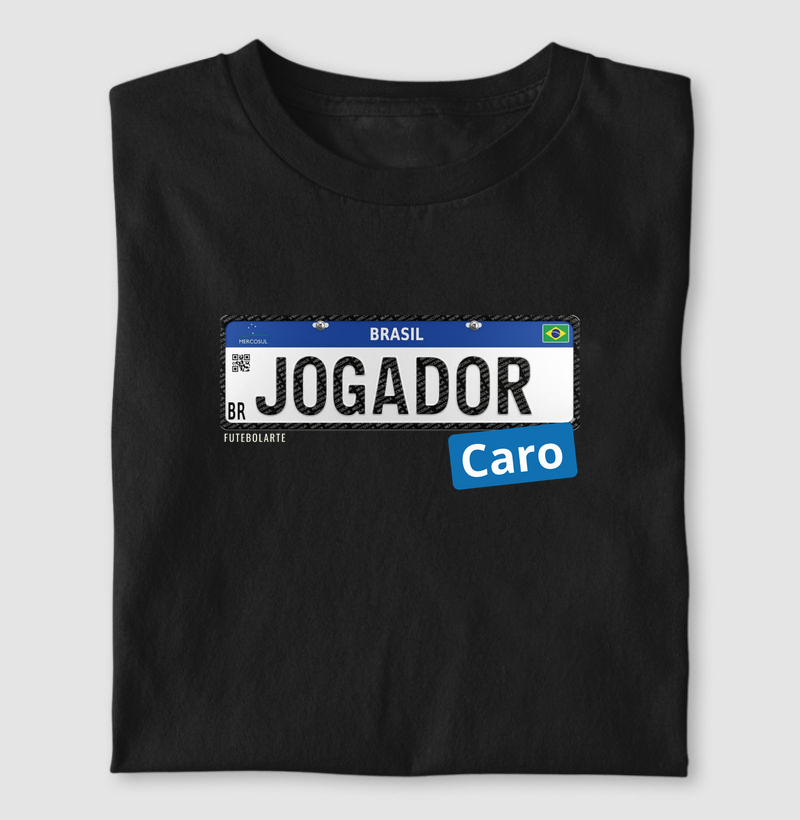Placa Jogador Caro
