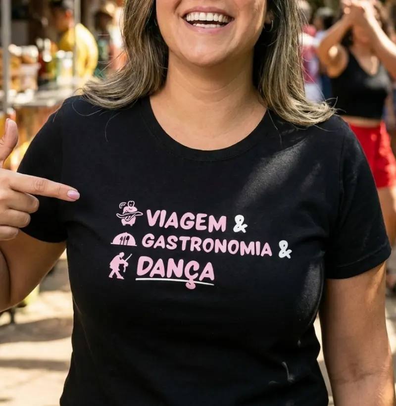 Viagem, Gastronomia, Dança