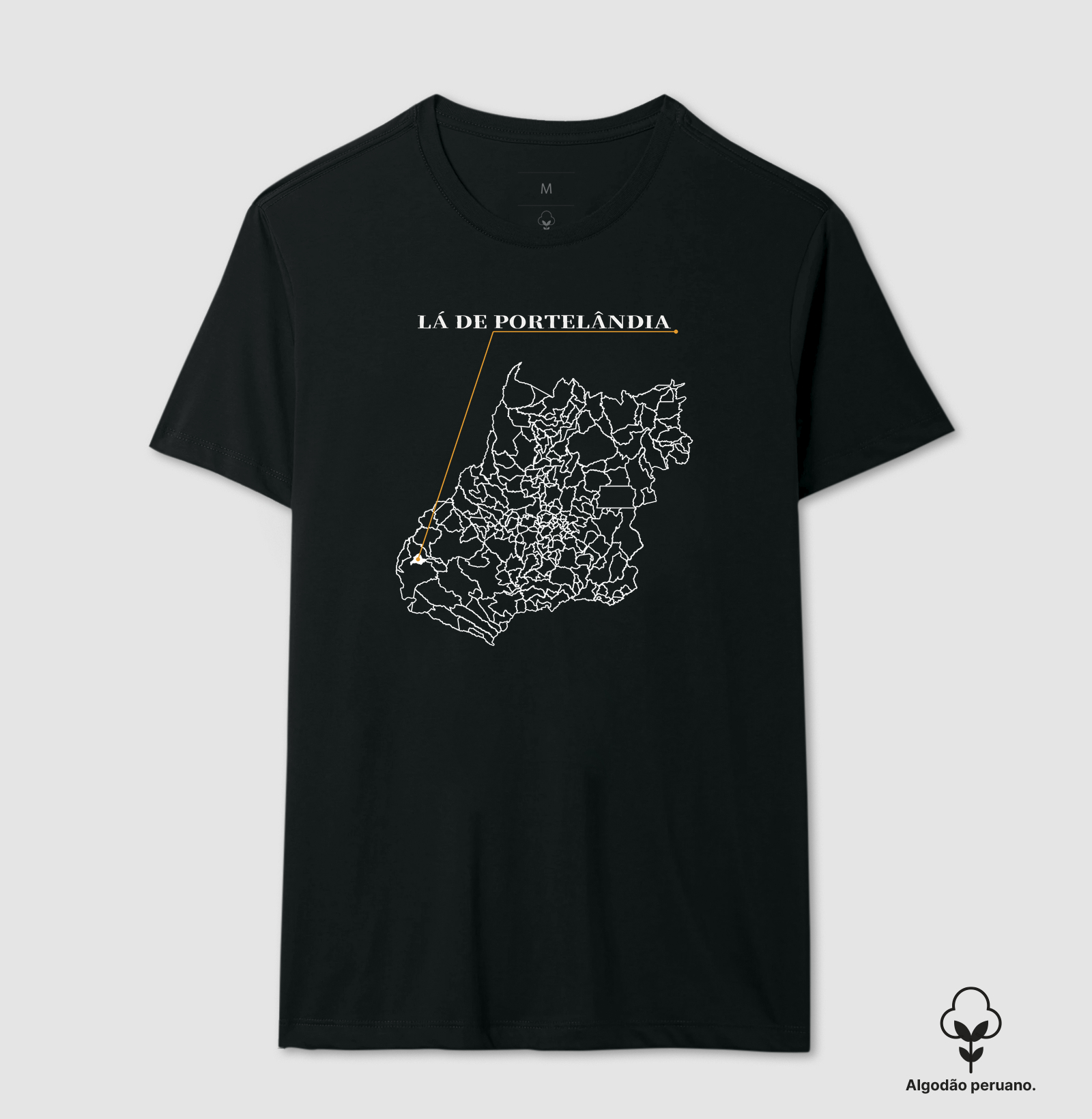 Portelândia | Origem GO - Camiseta Algodão Peruano