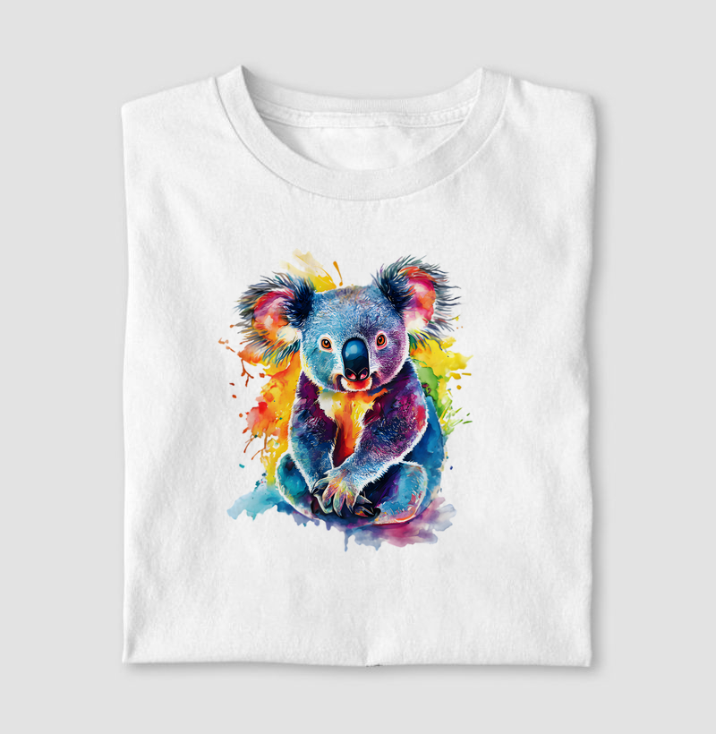 Coala colors aquarela