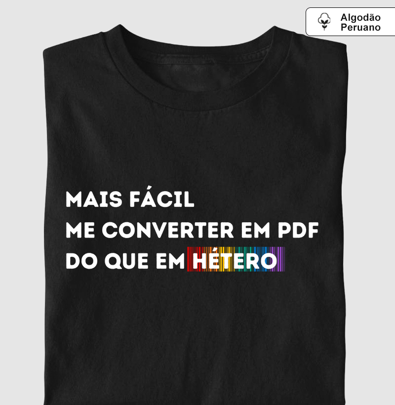 MAIS FÁCIL ME CONVERTER EM PDF DO QUE EM HÉTERO