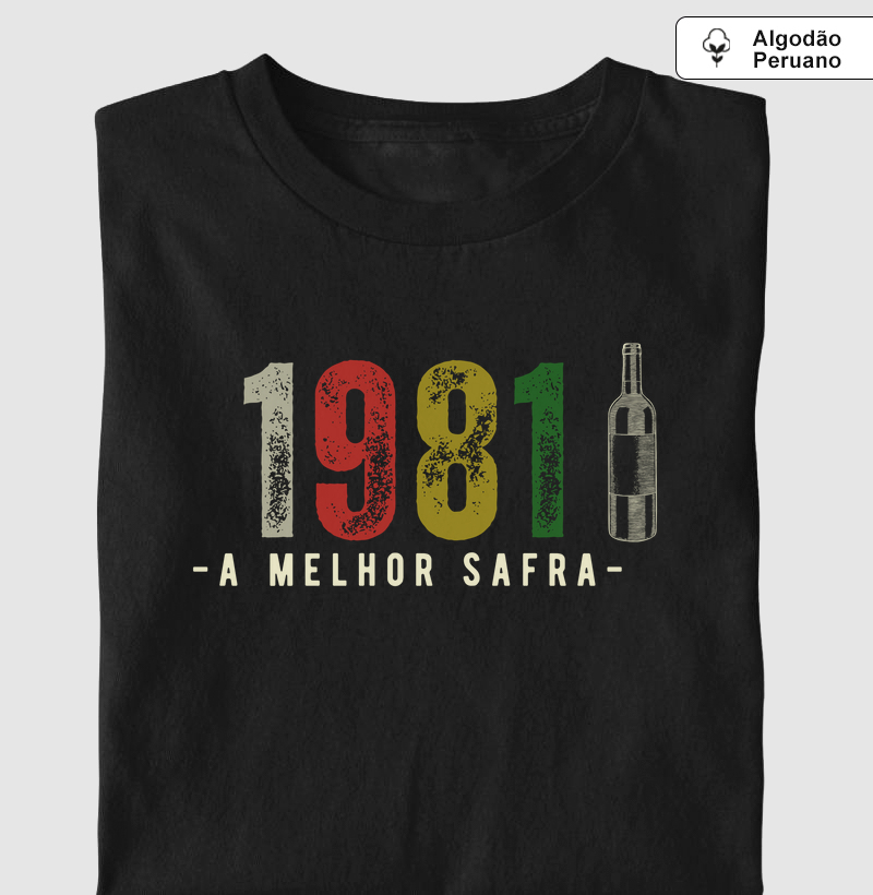 Camiseta A Melhor Safra 1981
