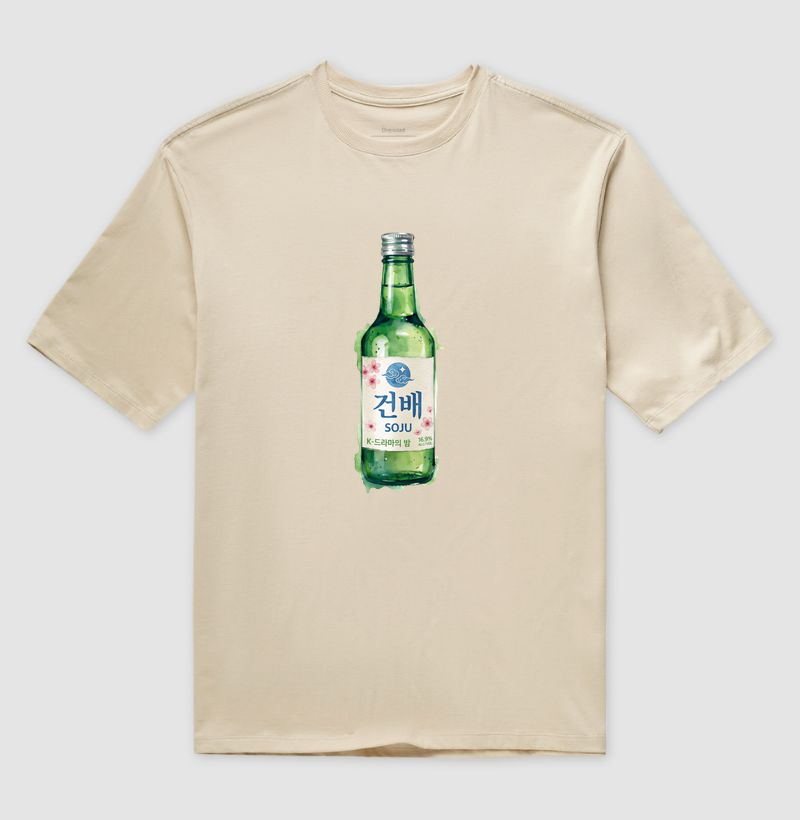 Camiseta Garrafa de Soju
