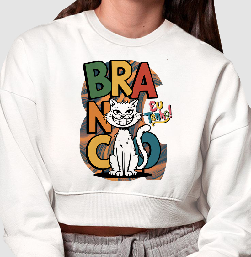 EU TENHO UM GATO BRANCO