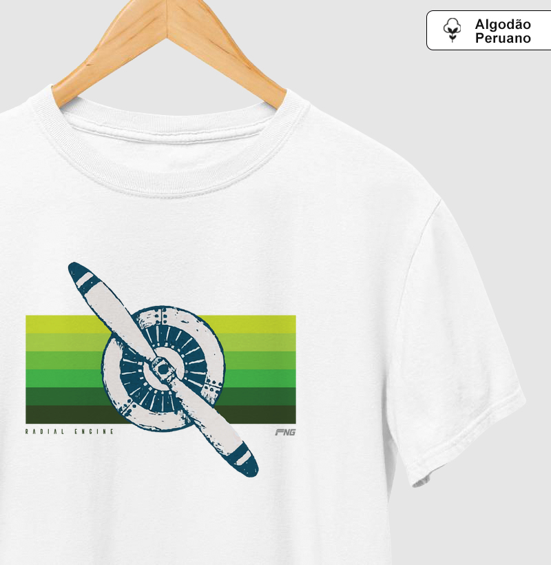 Camiseta Radial Engine