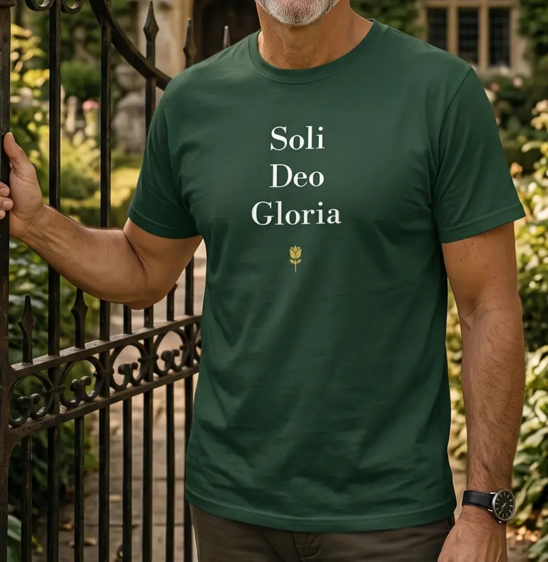 Soli Deo Gloria.