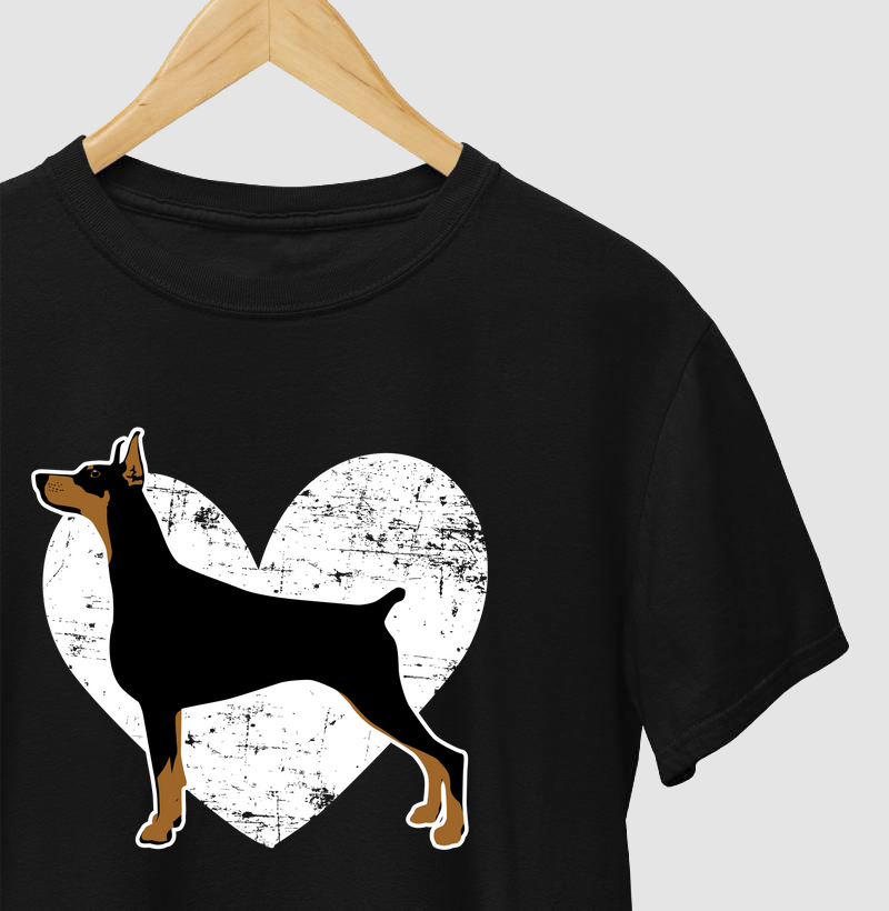 Dobermann Coração