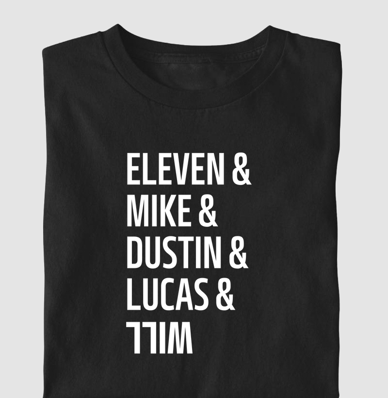 Eleven & Mike & Dustin & Lucas & Will - - Stranger Things