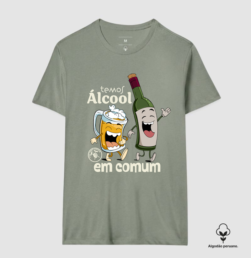 Temos Álcool em comum