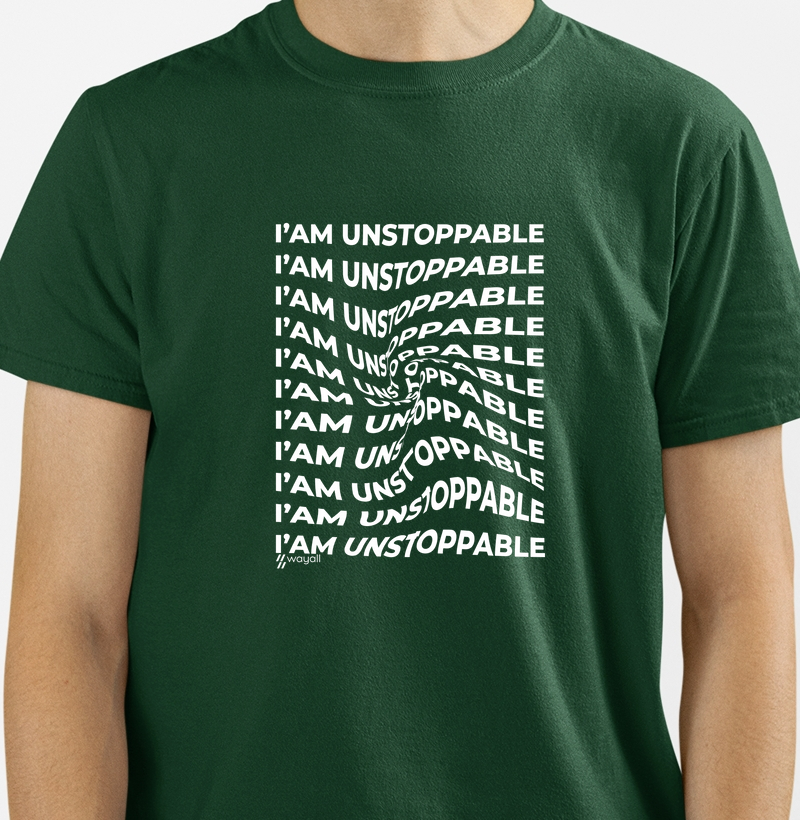 Camiseta Regular - I'm unstoppable
