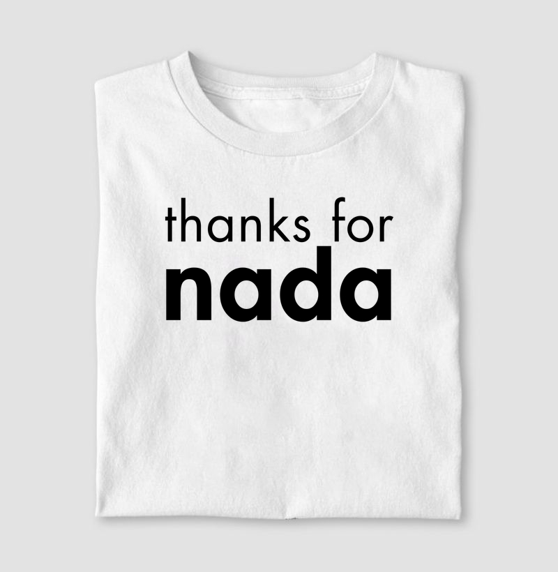 Thanks for Nada