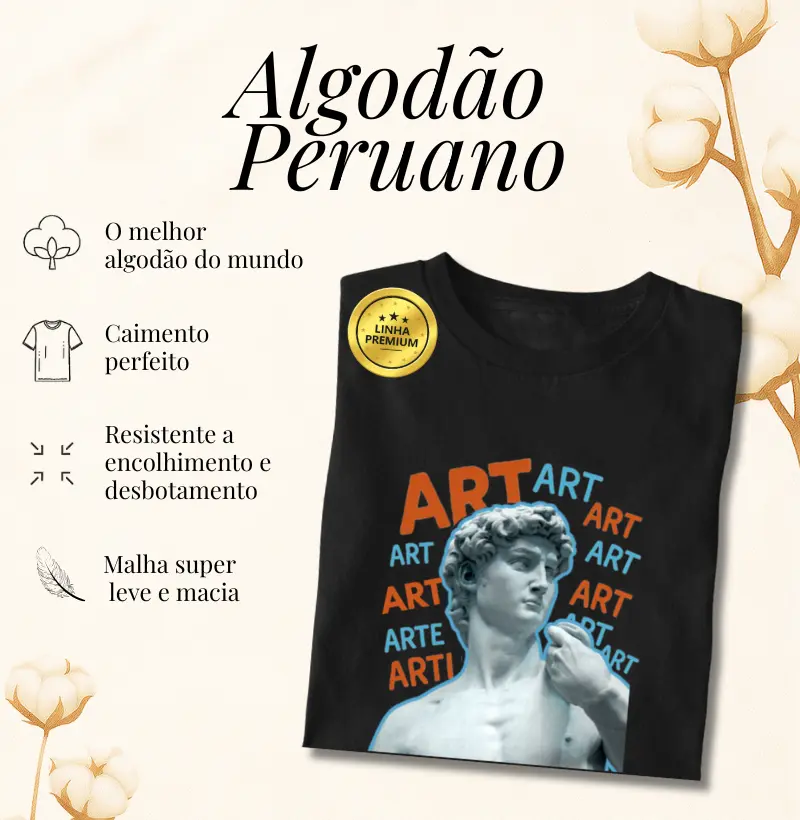 Algodão Peruano - Eco Renascentista