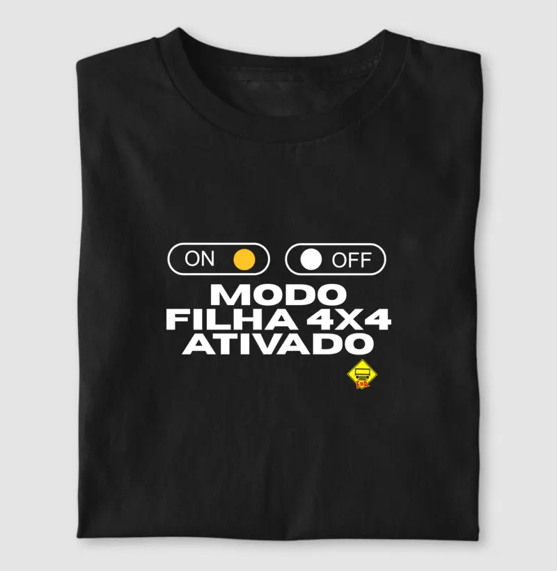 Modo 4x4 ativado filha