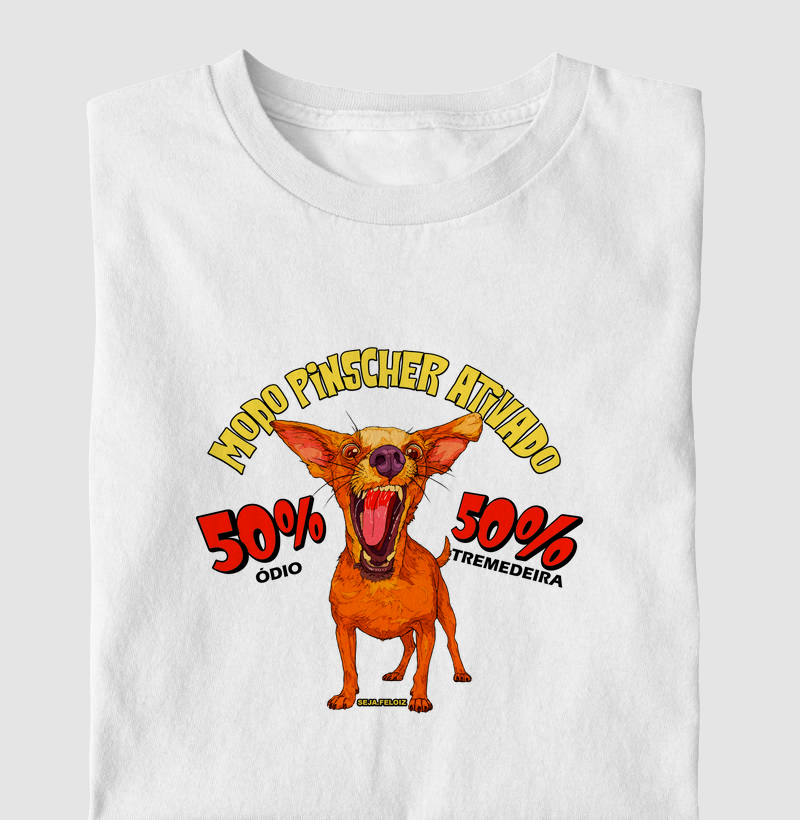 Modo Pinscher Ativado: 50% Ódio, 50% Tremedeira