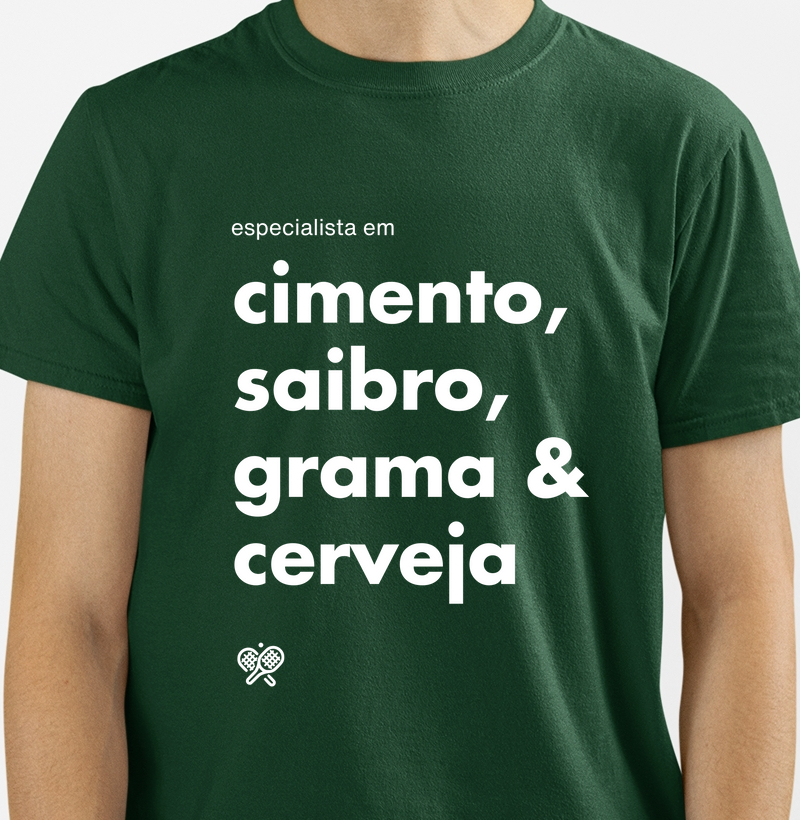 Camiseta Especialista das Quadras