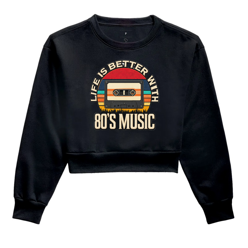 Camiseta Music 80 Retro