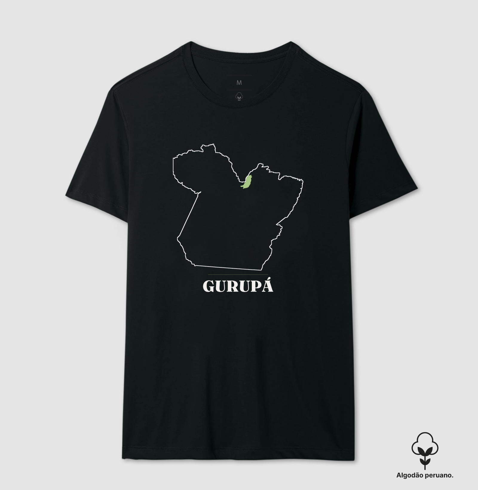 Gurupá | Traço PA - Camiseta Algodão Peruano