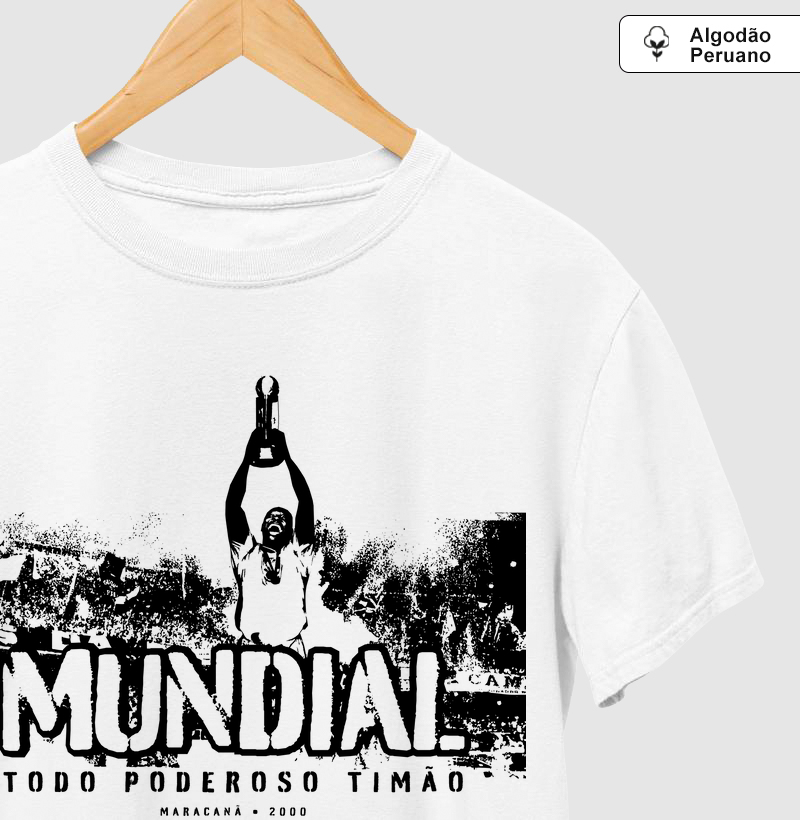 Camiseta Algodão Peruano - Mundial 2000