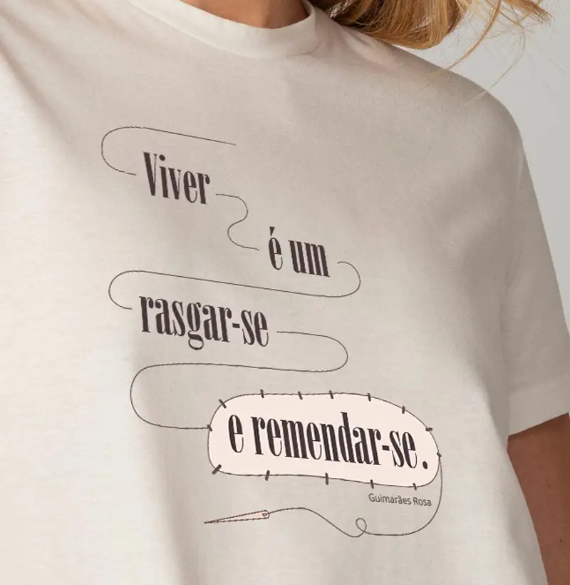 Guimarães Rosa - Viver é um rasgar-se e remendar-se