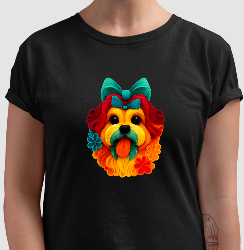 Camiseta Laço e Alegria