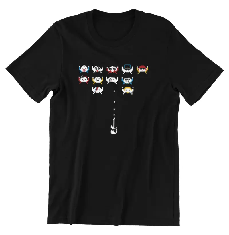 Camiseta Rock Invaders