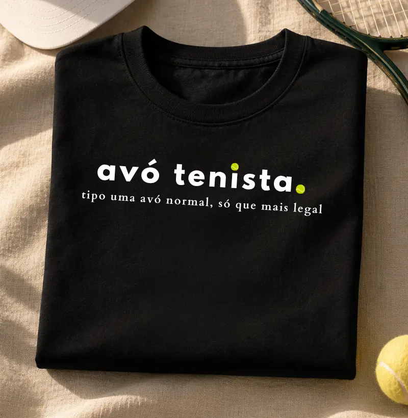 Avó tenista - Definição minimalista