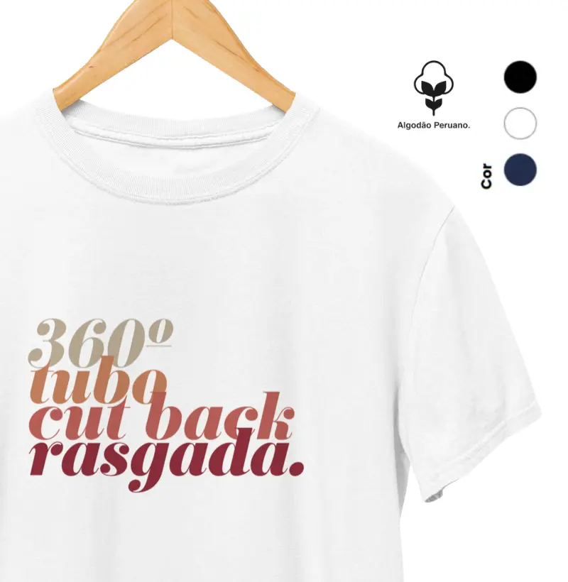 Camiseta Peruana Pima Premium Fina e Fresca Manobras Surf | Camisetas Falam