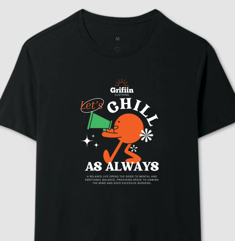 CAMISETA MASCULINA CHILL