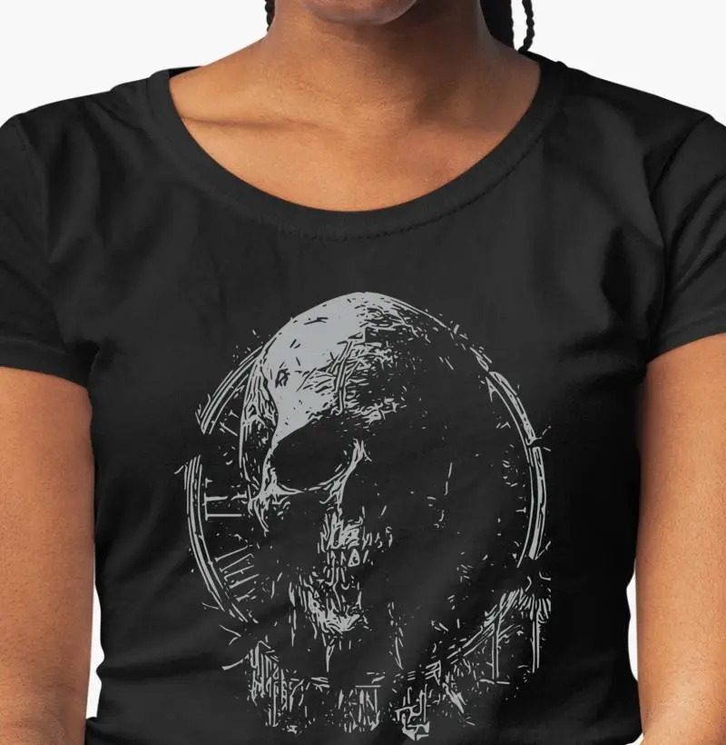 Camisa Feninina Caveira Pirata