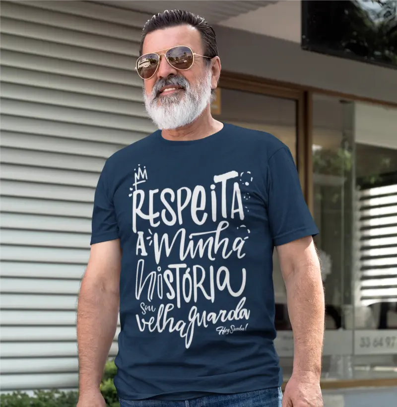 Respeita minha história sou velha guarda