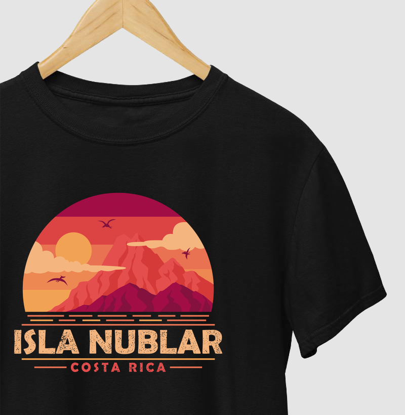 Camiseta Ilha Nublar