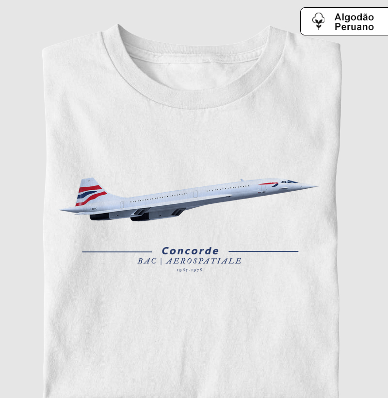 Concorde - British Airwair | Algodão Peruano