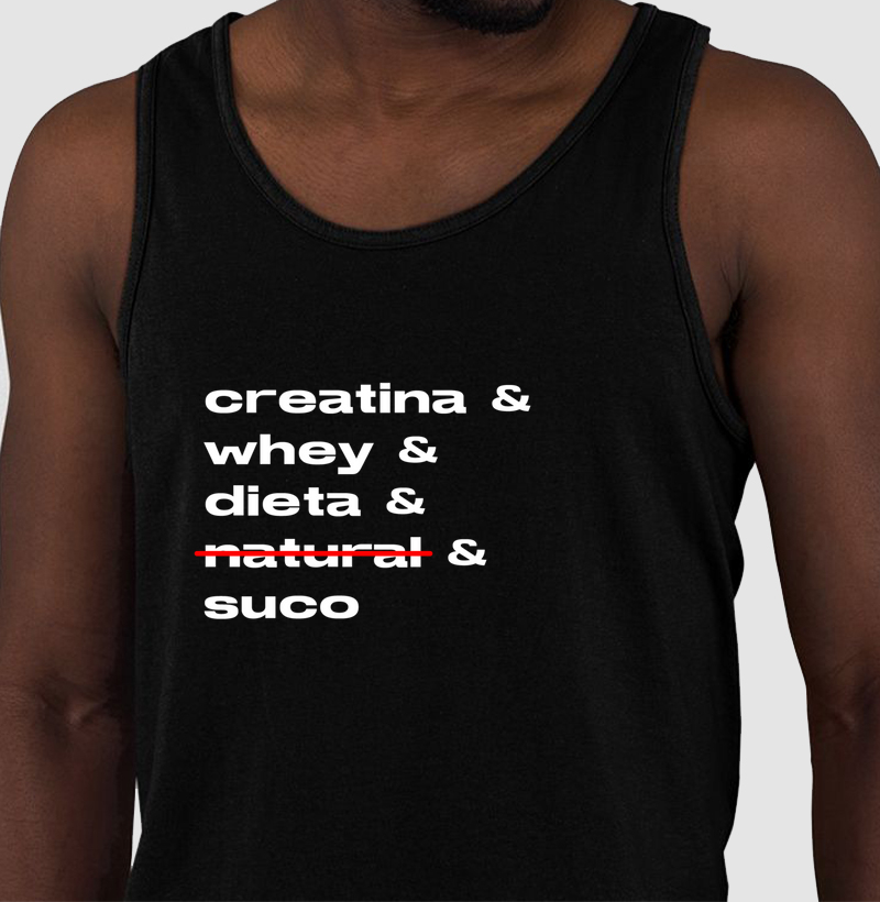 creatina, whey, dieta e suco