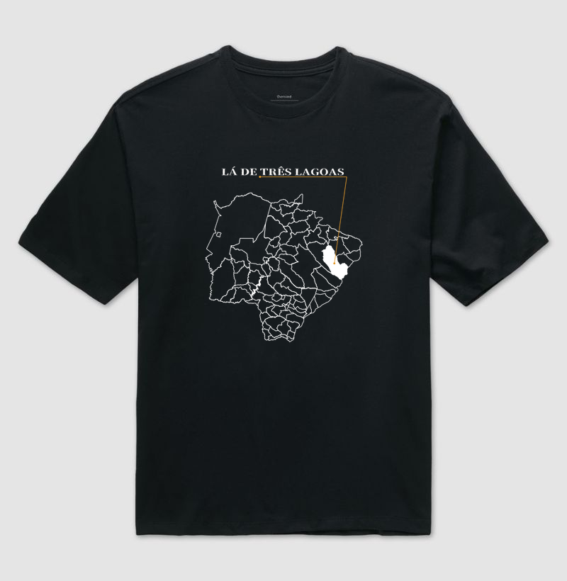 Três Lagoas | Origem MS - Camiseta Oversized