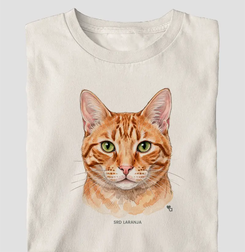 Gatos - SRD Laranja - Oversized