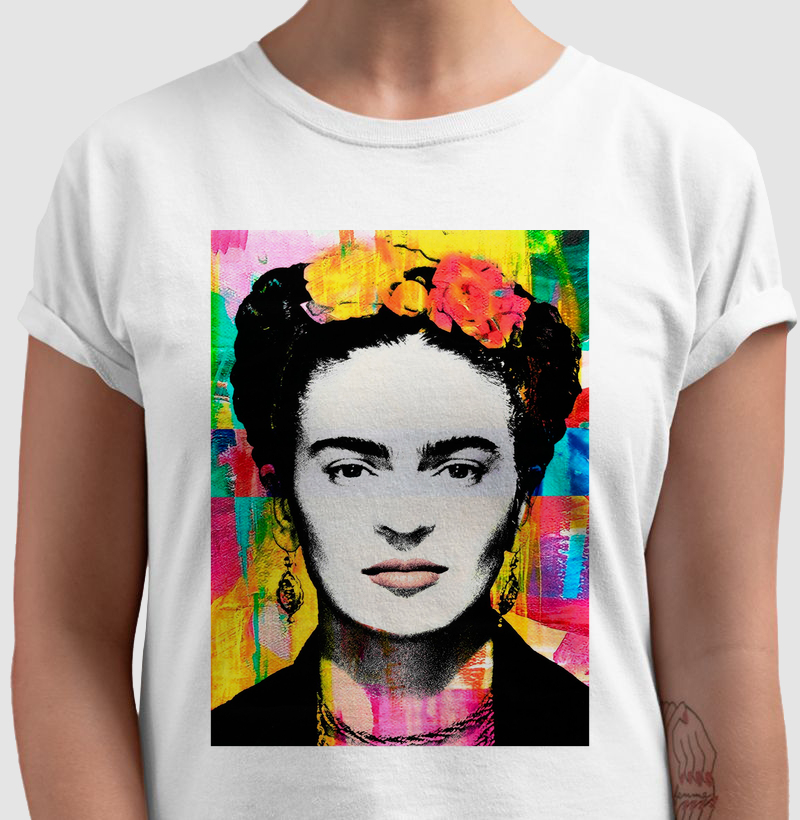 Frida Kahlo Retrato Pop Art 