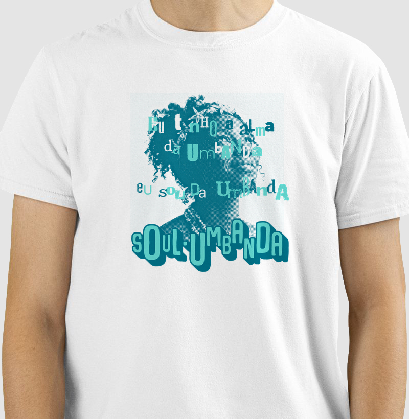 camiseta IEMANJÁ soulumbanda masculina