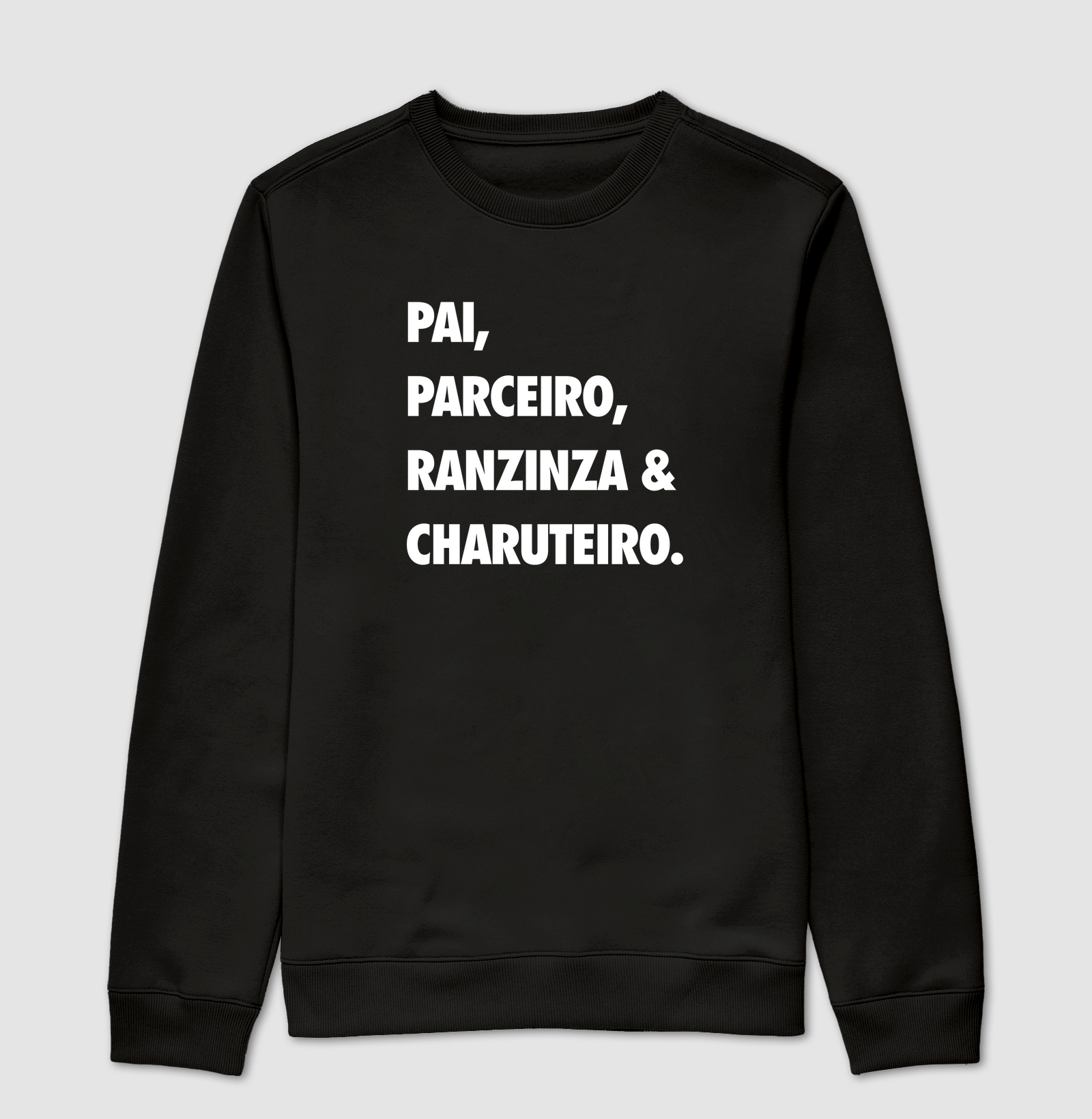 Pai, parceiro, ranzinza e charuteiro.