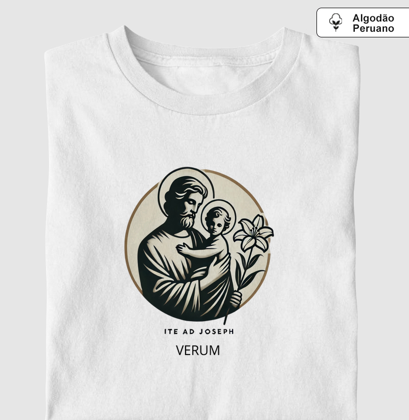 Cam. Algodão Peruano Ite ad Joseph