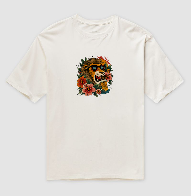Camiseta Oversized Rei do Verão | Posto80