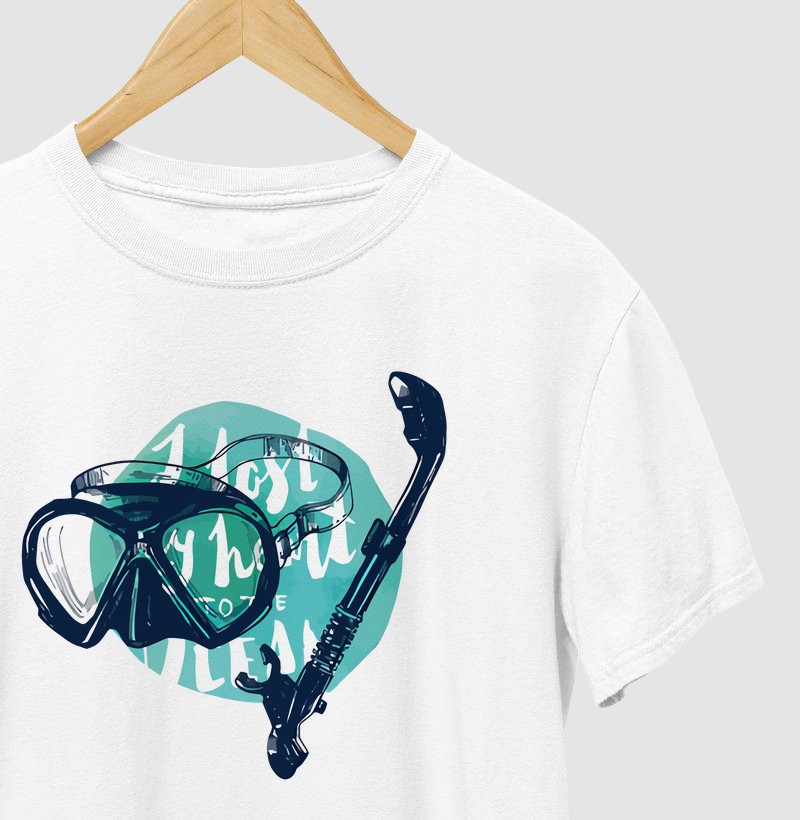 Camisa I Lost My Heart to The Ocean