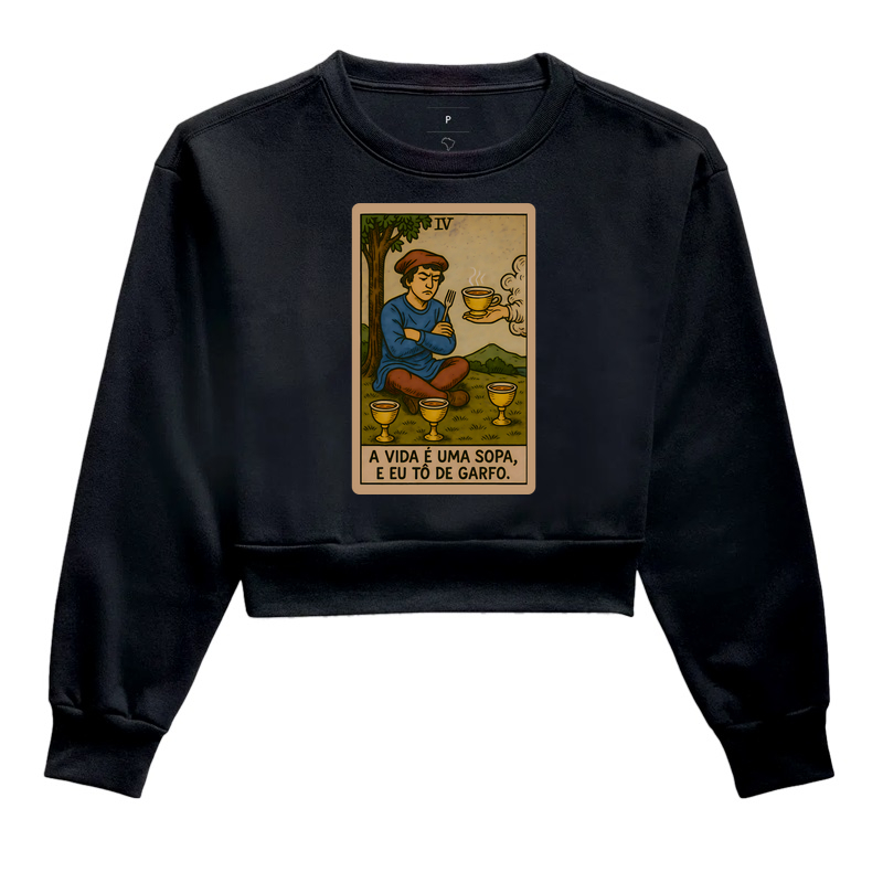 A vida é uma sopa e eu tô de garfo